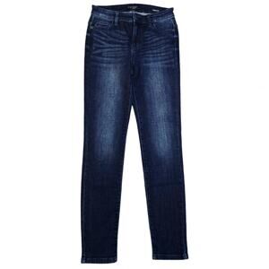 Judy Blue Jeans Size 5 / 27 Dark Wash Stretch Denim Skinny Ankle Crop
